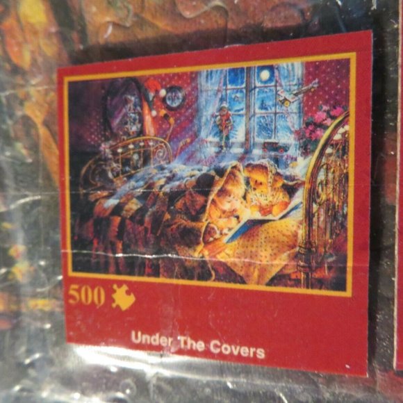 SURE-LOX 500 Piece Under The Covers Stewart Sherwood in Bag COMPLETE (P195) - Picture 2 of 5